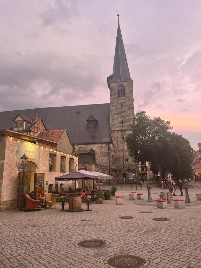 Ferienwohnungen An Der Blasiikirche 奎德林堡 外观 照片