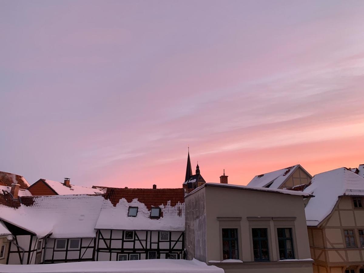 Ferienwohnungen An Der Blasiikirche 奎德林堡 外观 照片