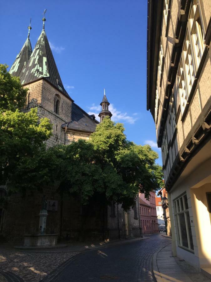 Ferienwohnungen An Der Blasiikirche 奎德林堡 外观 照片