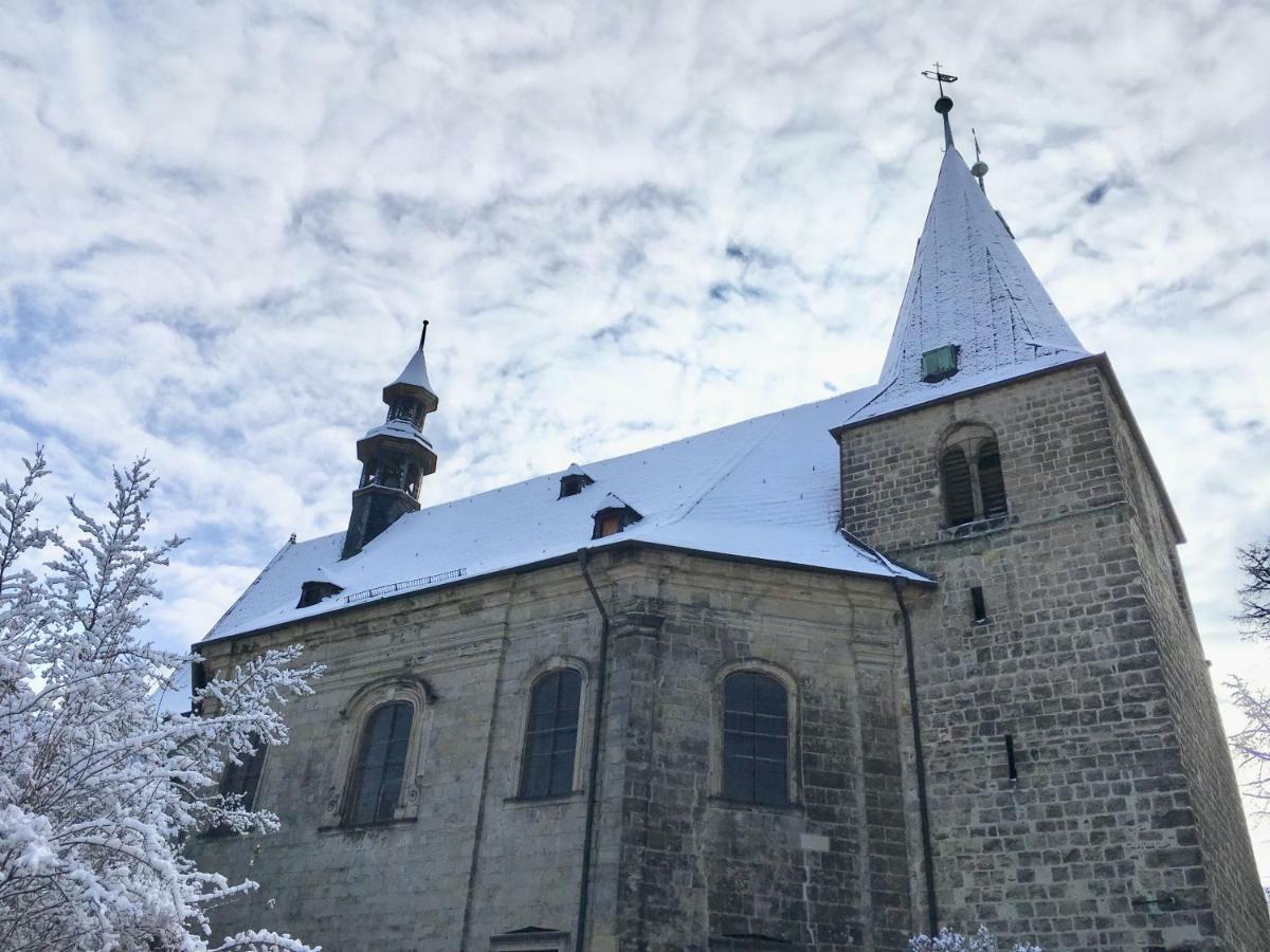 Ferienwohnungen An Der Blasiikirche 奎德林堡 外观 照片