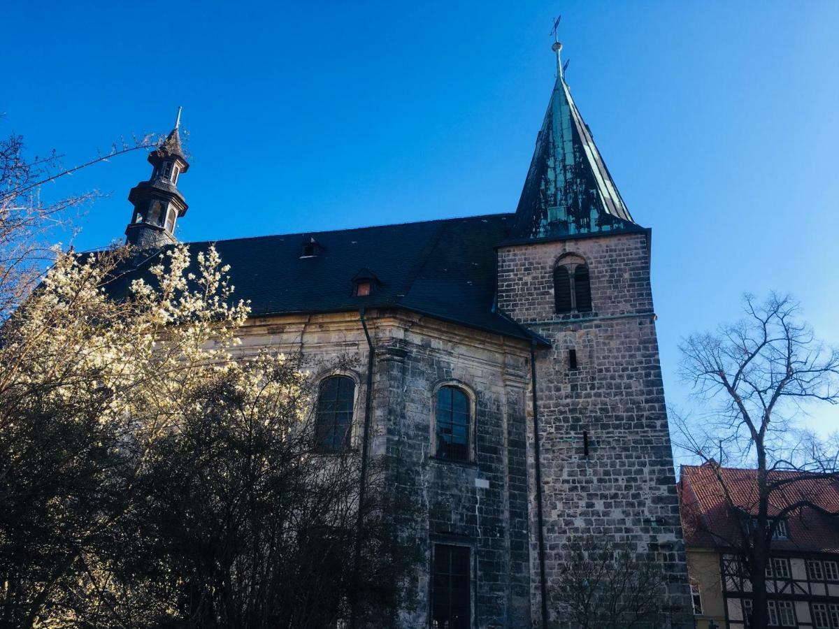 Ferienwohnungen An Der Blasiikirche 奎德林堡 外观 照片